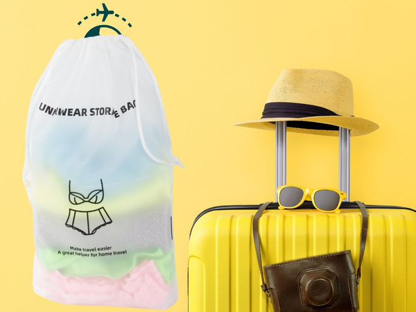 Bolsa de viaje para ropa interior organizador de viaje impermeable