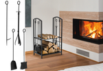 Firewood rack firewood accessories accessories poker sweeper