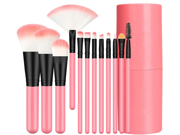 Profesionální sada štětců na make-up 12 pouzder