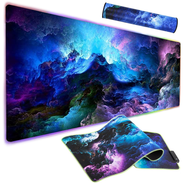 Backlit gaming mouse pad led xxl