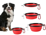 Écuelle en silicone pour chiens pliable carabinieri 400ml