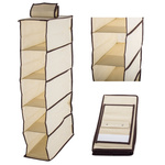 Skapja organizators ar 5 plauktiem 70 cm 70 cm skapja piekaramais plaukts