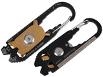 Brelok karabińczyk nóż multitool przeżycia 20w1
