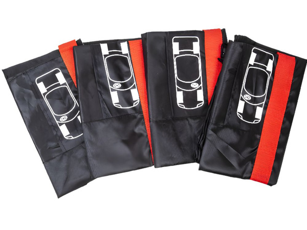 FUNDAS PARA NEUMÁTICOS Y LLANTAS DE 19-23 PULGADAS, JUEGO DE 4 UNIDADES, IMPERMEABLES, CON ASA