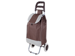 Shopping trolley wheeled shopping bag solid