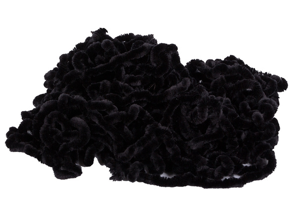 Umelý veľký pavúk čierna halloween dekorácie