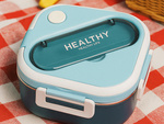 Cutie pentru micul dejun cu compartimente container pentru tăișuri microwaveable lunchbox 1000ml