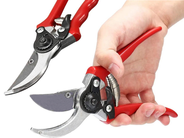 Záhradné ručné nožnice na strihanie kríkov kované oceľové nožnice