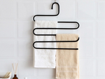 Trouser hanger for wardrobe 5 pairs solid