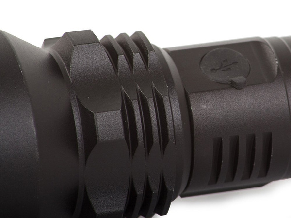 Bailong tactical strong led torch xhp50 zoom usb