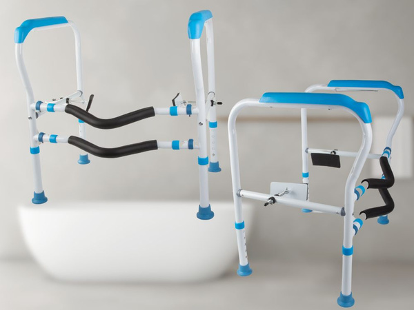 Poignée de toilette main courante réglable stable pour les personnes âgées