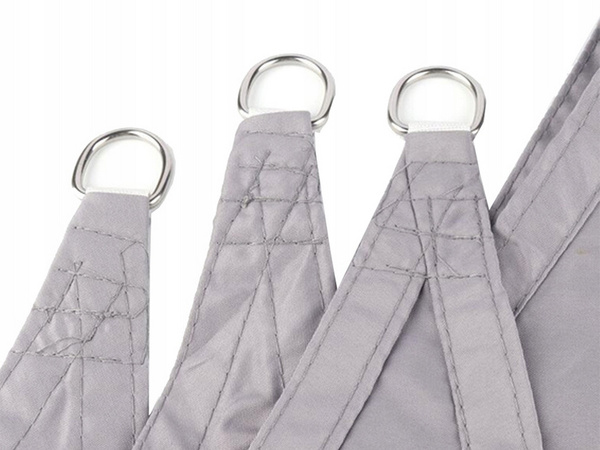 Parasol rectangulaire jardin voile imperméable 4x3m auvent