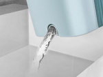 Flat mop with foldable microfibre bucket floor scrubber 2 attachments