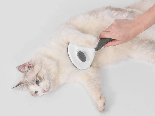 Selbstreinigende haarbürste für hunde katzen