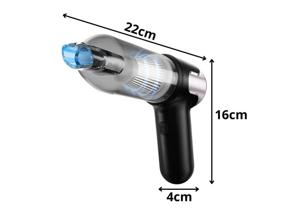 Juhtmeta tolmuimeja 120w turbo auto komplekt pihustid puhuriga