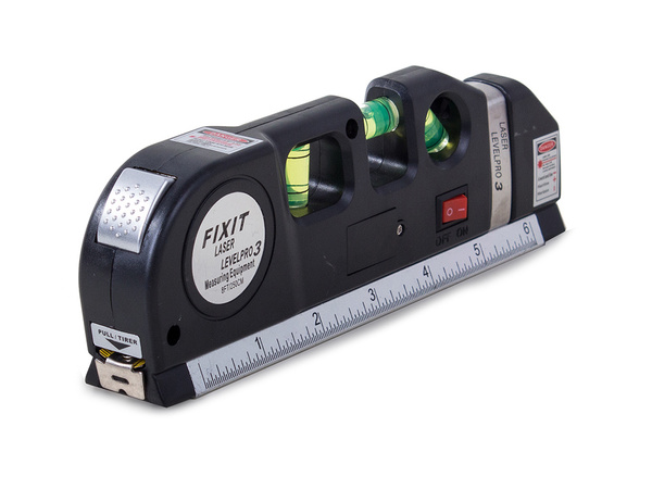 Laser-niveau mit messung 250cm laser-massstab