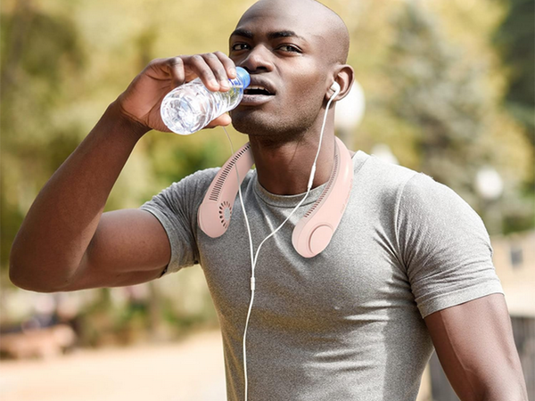 Ventilátor na krk prenosná klimatizácia bezdrôtová dobíjateľná batéria