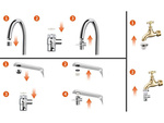 Tap water filter clean water long life universal