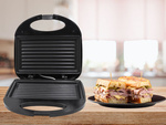 Tostadora grill para panini tortilla sandwiches antiadherente 750w