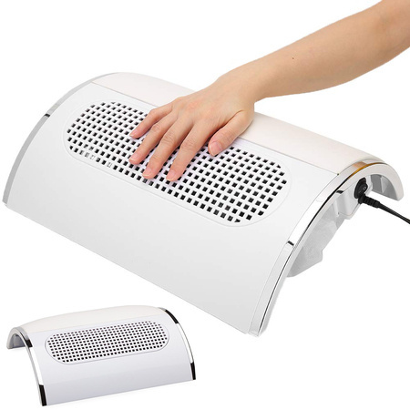 Aspirador manicura 40w 3 ventiladores 2 bolsas