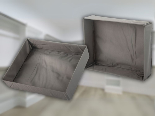 Kleiderorganisator unterwäsche für kleiderschrank schublade grau universal