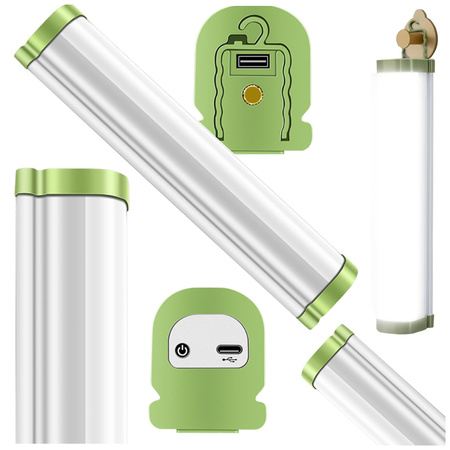 Led werkstattlampe mit magnethaken universelle wiederaufladbare batterie powerbank