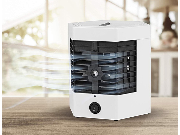 Mini acondicionador de agua portátil humidificador 2en1