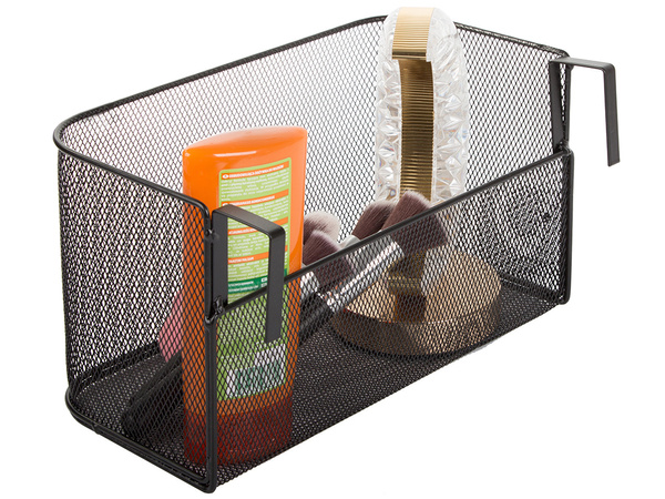 KOSÁR FÉM AJTÓRA AKASZTHATÓ SZERVEZŐ KONYHAI AKASZTÓS POLC