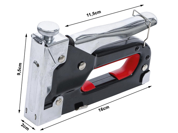 Rankinis segiklis 4-14 mm segtukams metalinis 3 in 1 fiksavimo mechanizmas
