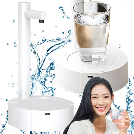 Wasserspender automatische druckknopfpumpe mit schlauch für kanne usb