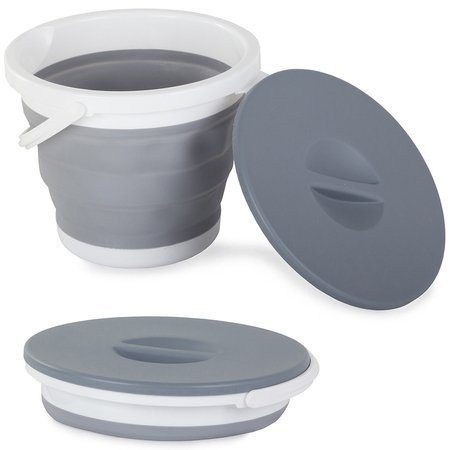 Silicone bucket folding lid 5l