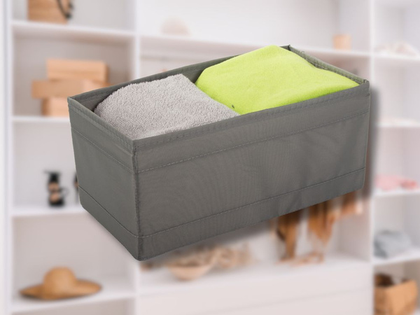 Krūšturis organizators apakšveļa zeķes drēbju atvilktne drēbju skapis pelēks