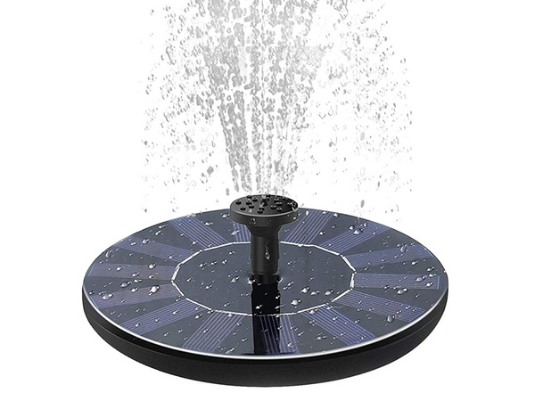 Pompe solaire pour fontaine de jardin étang flottant