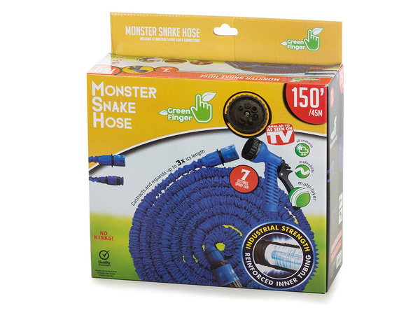Garden hose expandable pistolet 45m