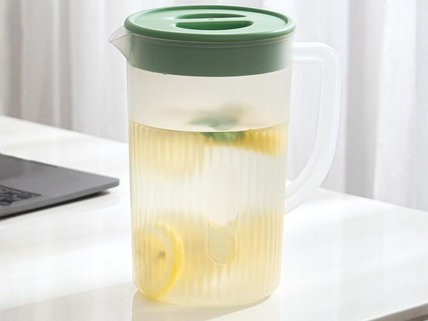 JARRA DE PLÁSTICO DE 3 L CON TAPA PARA AGUA, ZUMOS, BEBIDAS Y LIMONADAS DE GRAN CAPACIDAD