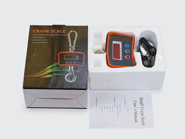 Hakenlader kranwaage 500kg 0,5t lcd hängende lagerung anhänger landwirtschaftliche waage