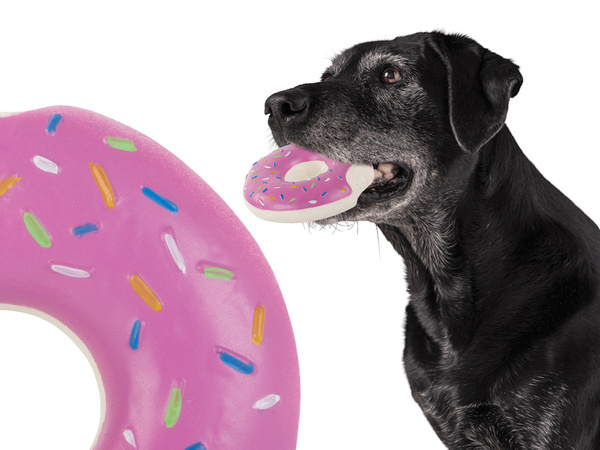 Jucărie pentru câine pisică cauciuc squeaker chew cauciuc bud squeaker