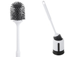 Brosse de toilette en silicone pour la salle de bain base complète étanche