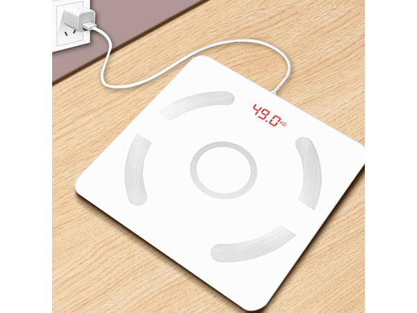 Analytical bathroom scale bluetooth 180kg glass