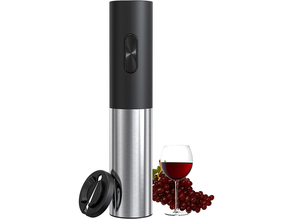 Electric corkscrew wine opener set