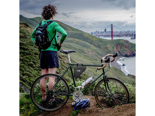 Bolsa portaequipajes bajo el cuadro para bicicleta