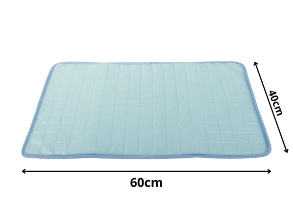 Kühlender kissenbezug 60x40 einseitige gelmatte für die nacht