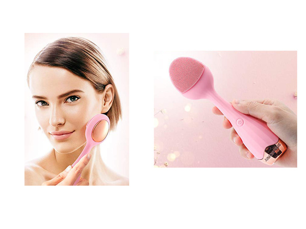 Facial cleansing brush sonic massager