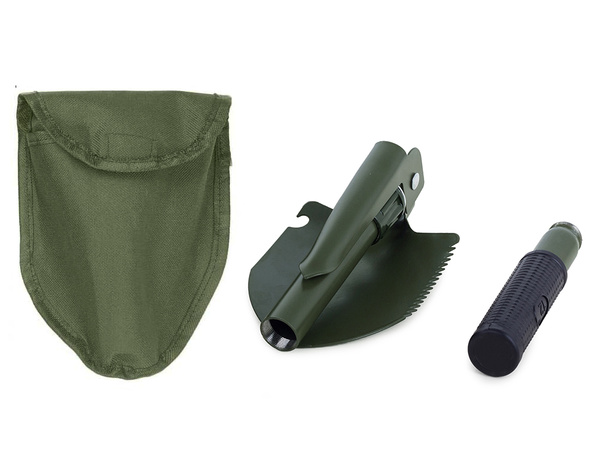 FOLDING SHOVEL PICKAXE MULTIFUNCTION SAW CASE