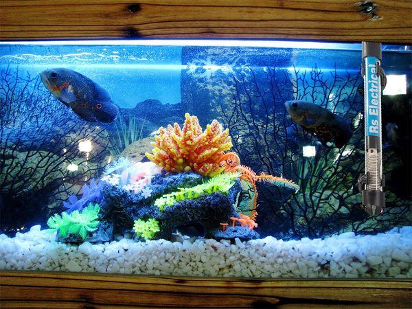 Aquarium heater 50w temperature control thermostat efficient 50l heating