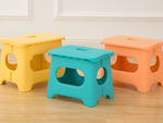 Taburete plegable de plástico taburete de cocina reposapiés práctico resistente