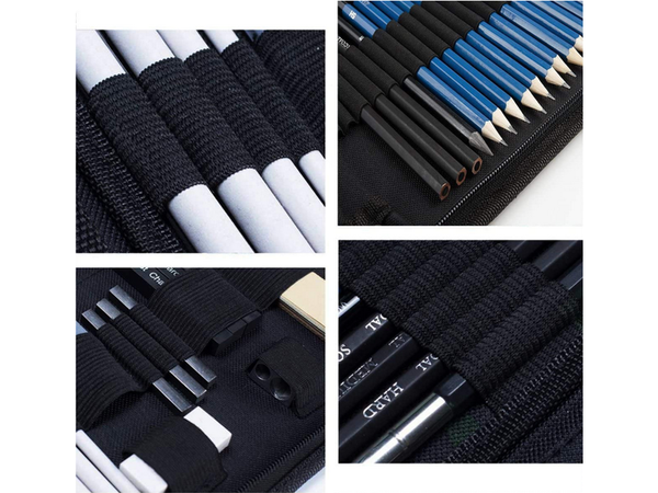Professionelle zeichnung skizze set 32in1