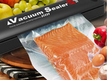 Вакуумный запайщик пищевых продуктов упаковщик пакетов