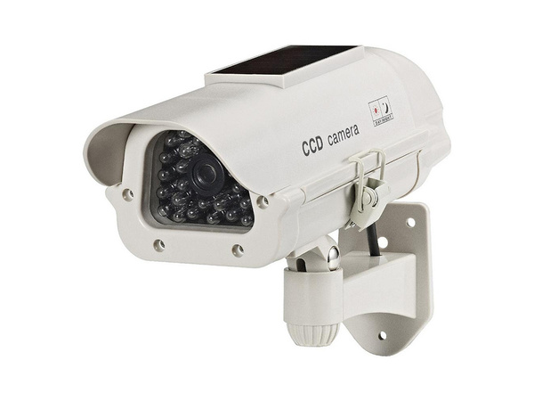 Dummy camera solar flashing led camera