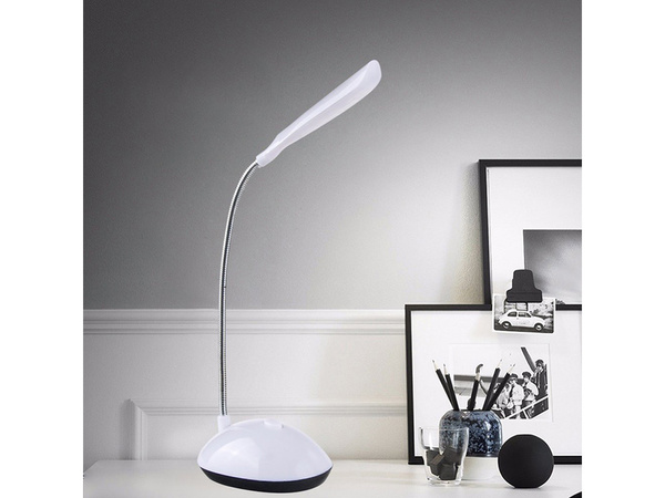 4led school desk lamp nightstand white